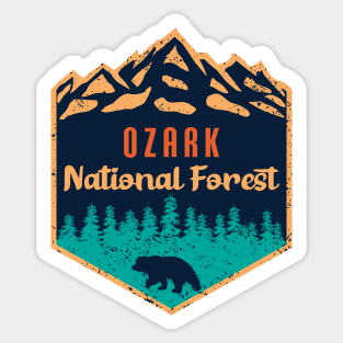 Ozark national forest Sticker